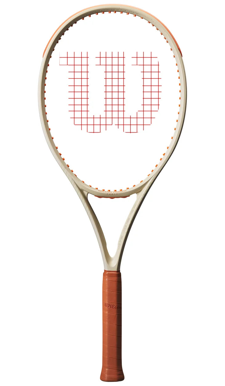 Wilson Clash 100L (280g) v2 Roland Garros 2024 Tennis Racket - 2024 NEW ARRIVAL