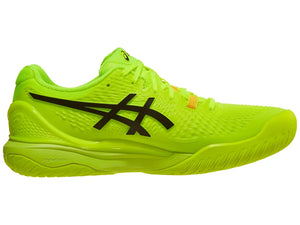 Asics Gel Resolution 9 Bright Green / Red Men's Tennis shoes - 2024 NEW ARRIVAL