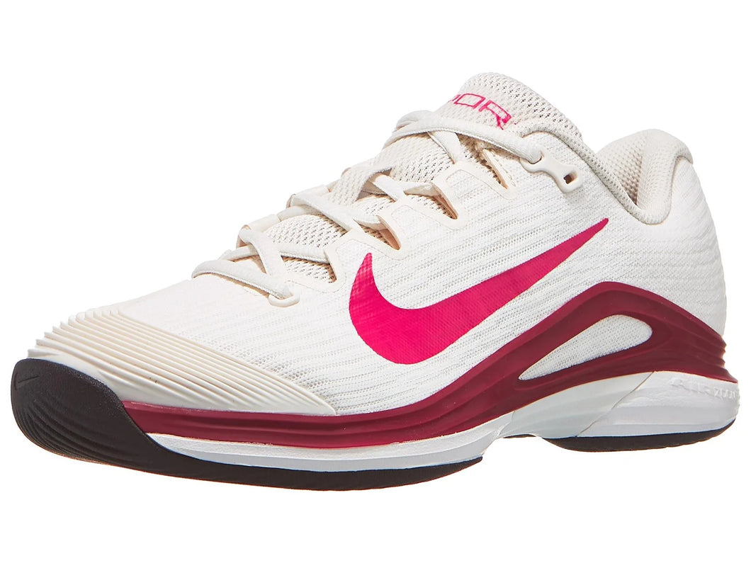 Nike Zoom Vapor 12 Ivory/Pink/Red Women's Tennis Shoes - 2025 NEW ARRIVAL