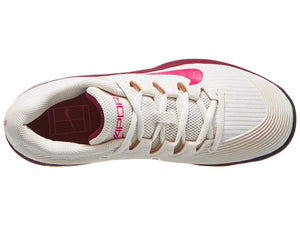 Nike Zoom Vapor 12 Ivory/Pink/Red Women's Tennis Shoes - 2025 NEW ARRIVAL