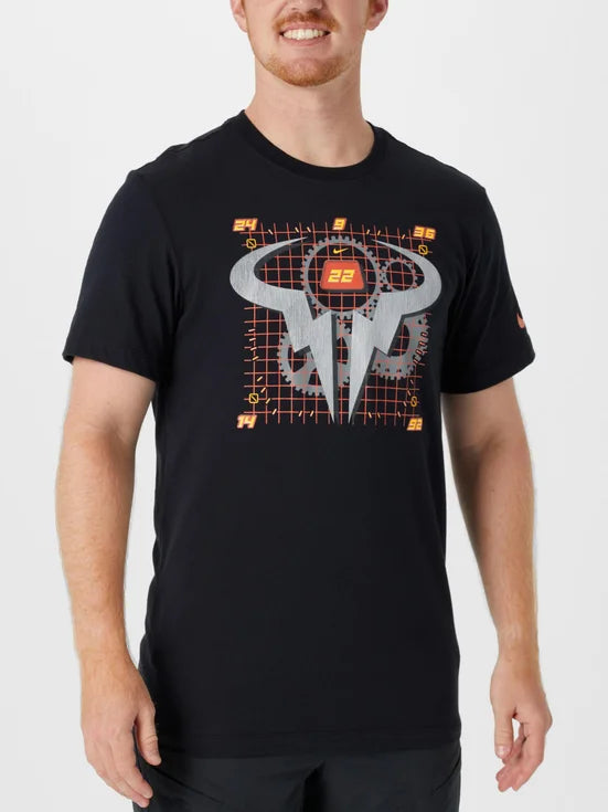 Nike Men s Fall Rafa Court T Shirt 2024 NEW ARRIVAL MASTERS RACKET