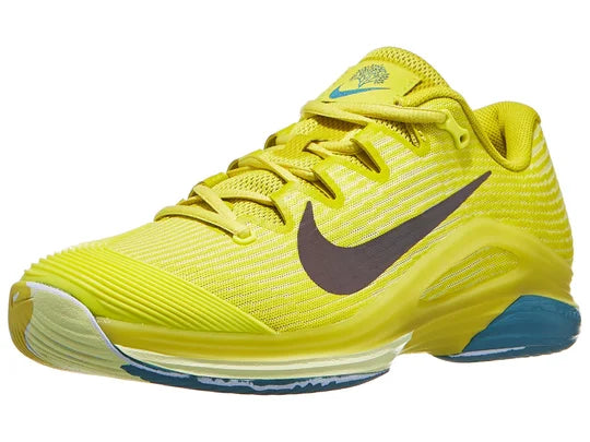 Nike Zoom Vapor 12 PRM Voltage/Green Men's Tennis Shoes 2025 NEW ARRIVAL