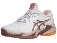 Load image into Gallery viewer, Asics Court FF 3 White/Watershed Rose Women&#39;s Tennis Shoes - 2024 NEW ARRIVAL
