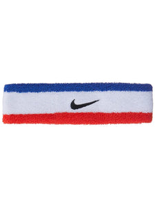 Nike Swoosh Headband Blue/White/Red - 2023 NEW ARRIVAL