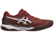 Load image into Gallery viewer, Asics Gel Resolution 9 Antique Red/White Men&#39;s Tennis Shoes - 2023 NEW ARRIVAL
