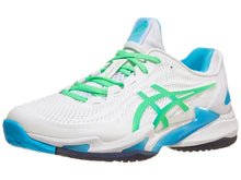 Load image into Gallery viewer, Asics Court FF 3 White/New Leaf Men&#39;s Tennis Shoes - 2024 NEW ARRIVAL
