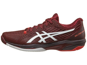 Asics Solution Speed FF 2 Antique Red/White Men's Tennis Shoes - 2023 NEW ARRIVAL