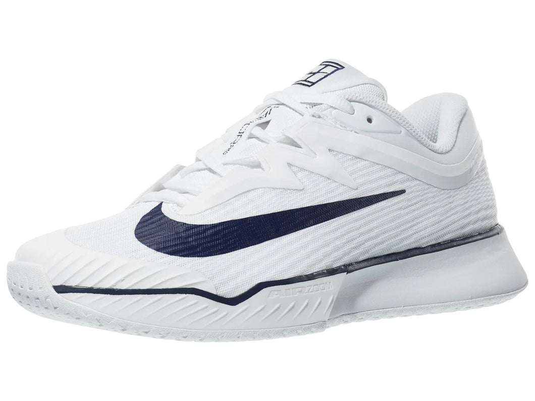 Nike Vapor Pro 3 PRM White/Navy Men's Tennis Shoes - 2025 NEW ARRIVAL