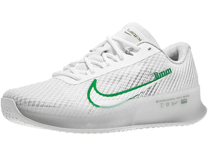 Nike Zoom Vapor 11 White/Kelly Green Men's Tennis Shoes - 2023 NEW ARRIVAL