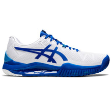 Load image into Gallery viewer, Asics Gel Resolution 8 White/Blue Men&#39;s Tennis Shoes - NEW ARRIVAL
