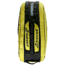 Load image into Gallery viewer, Babolat Pure Aero Racquet Holder 6 Pack Bag Black/Yellow
