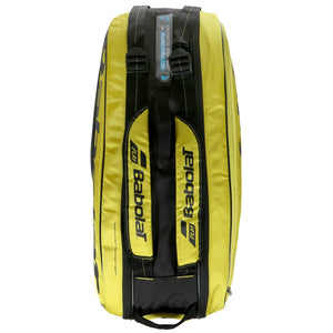 Babolat Pure Aero Racquet Holder 6 Pack Bag Black/Yellow