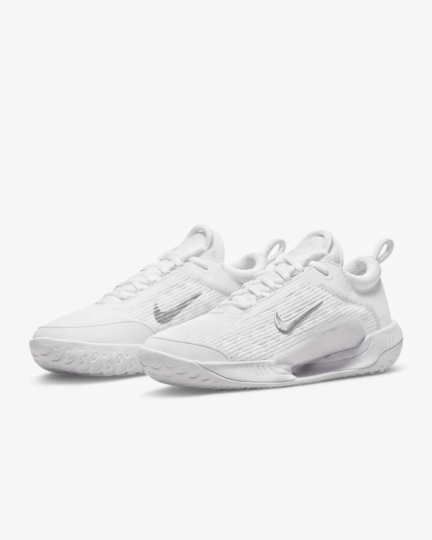 NikeCourt Zoom NXT White/Silver Women's Tennis Shoes - NEW ARRIVAL