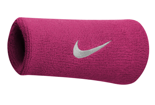 Nike Doublewide Wristbands (Peach Red)