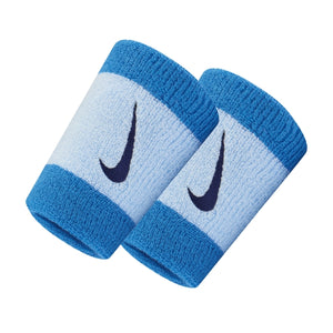 Nike Doublewide Wristbands (White or Blue)