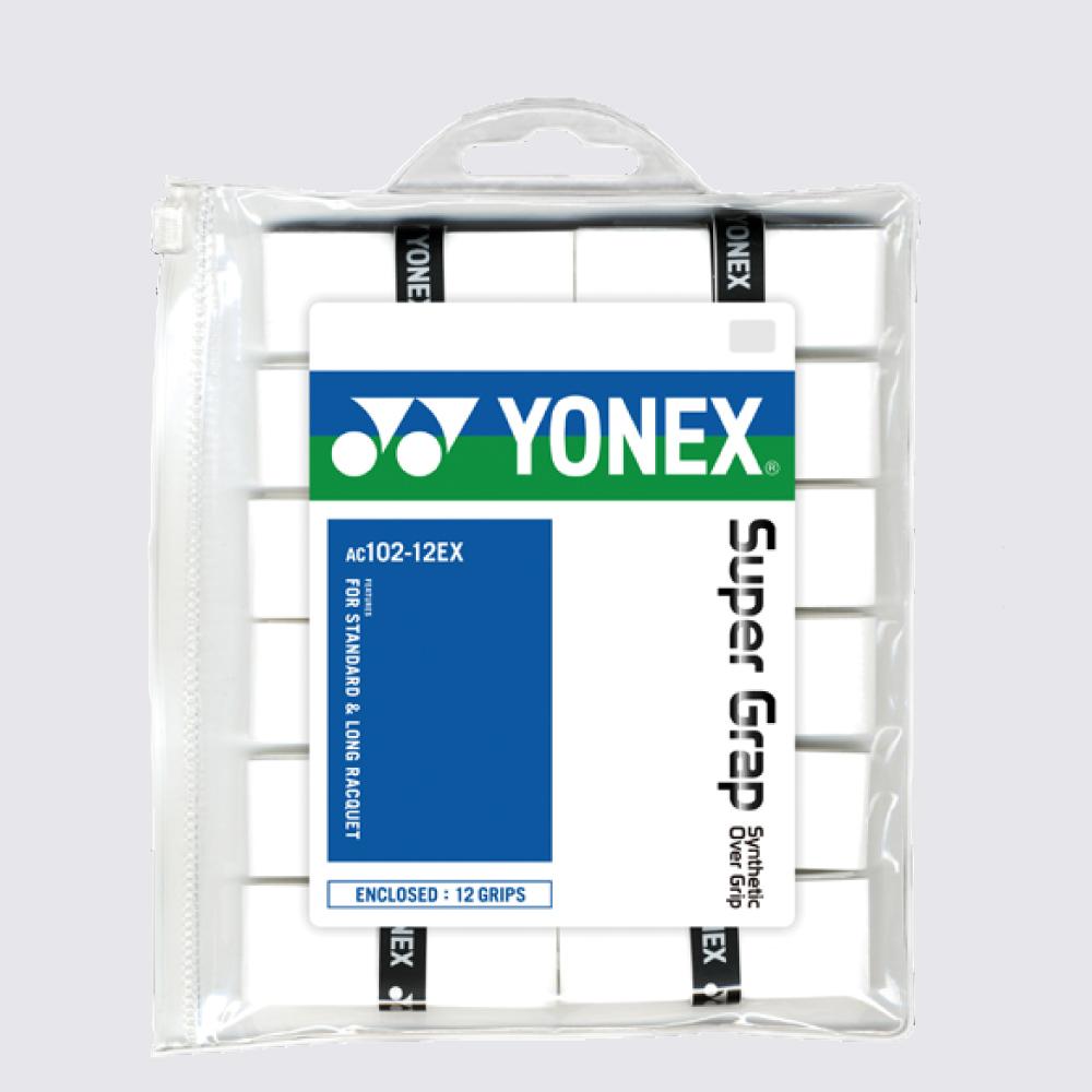 Yonex AC102-12EX Super Grap Overgrip (12 Wraps) – MASTERS RACKET