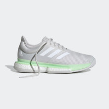 Load image into Gallery viewer, Adidas Solecourt Women&#39;s shoes (Glow Green / Cloud White / Grey One)
