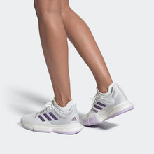 Load image into Gallery viewer, Adidas SOLECOURT Women&#39;s tennis shoes (Legacy Purple)
