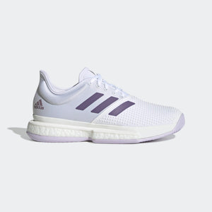 Adidas SOLECOURT Women's tennis shoes (Legacy Purple)