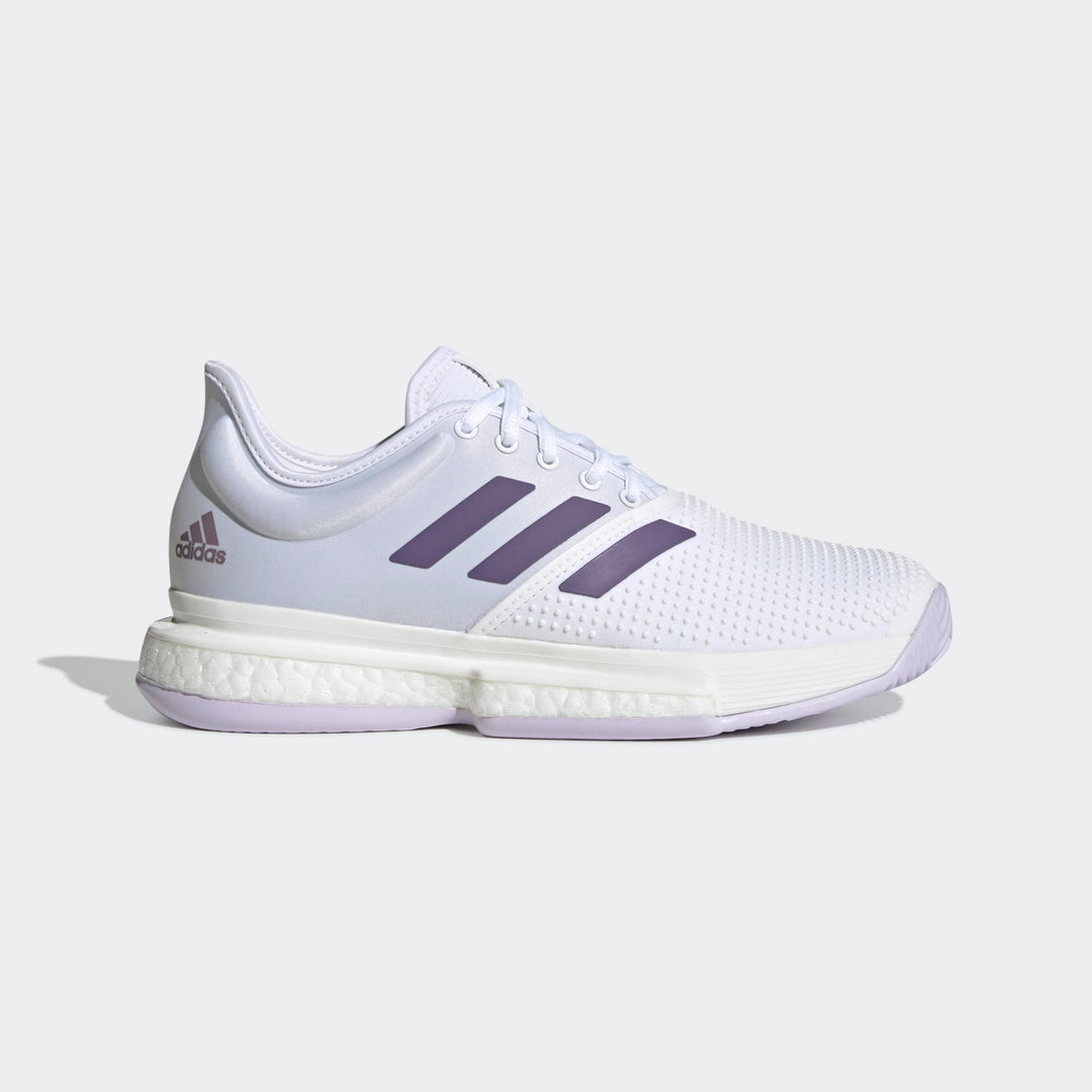 Adidas SOLECOURT Women's tennis shoes (Legacy Purple)