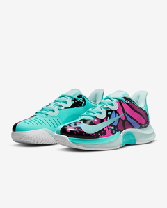 Nike Air Zoom GP Turbo Naomi Laser Fuchsia/Teal Tin Women's Tennis Shoes - 2022 NEW ARRIVAL