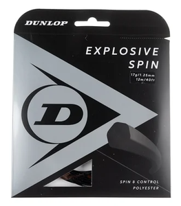 Dunlop Explosive Spin Black Tennis String