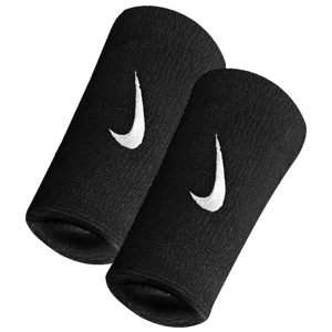 Nike Fall Tennis Doublewide Wristband Black