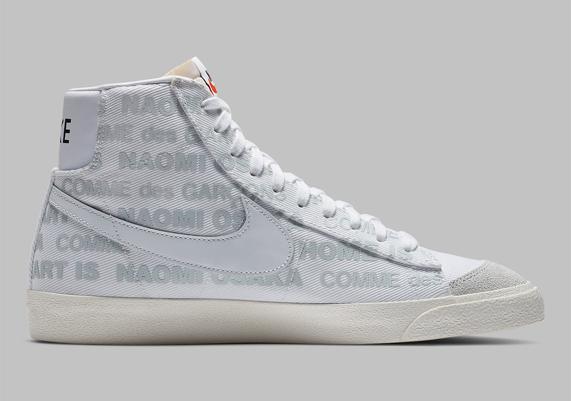 Naomi Osaka's COMME des GARÇONS CDG x Nike Blazer Mid '77 Sneaker Limited  Edition