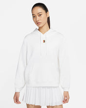 Load image into Gallery viewer, Nike Court Women&#39;s Fleece Tennis Hoodie (White or Pink)

