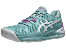 Load image into Gallery viewer, Asics Gel Resolution 8 Smoke Blue/White Women&#39;s Shoes - NEW ARRIVAL

