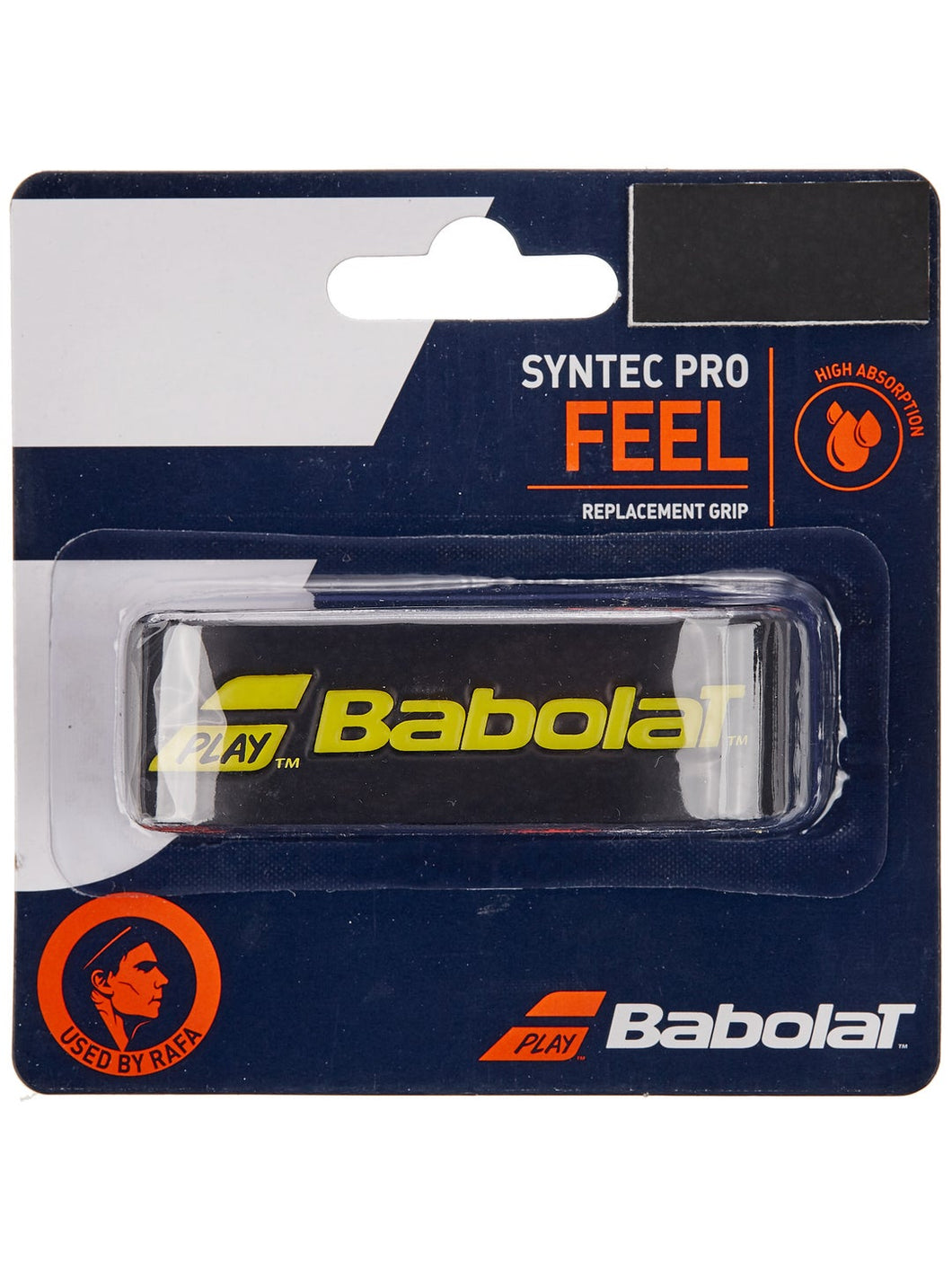Babolat Syntec Pro Replacement Grips (Black, White or Black/Yellow)