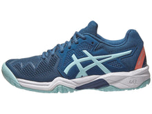 Load image into Gallery viewer, Asics Gel Resolution 8 GS Indigo/Blue Junior Tennis Shoes - 2022 New Arrival
