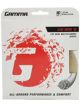 Load image into Gallery viewer, Gamma Live Wire 16/1.32 or 17/1.27 String
