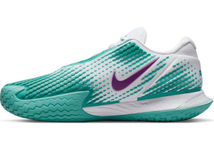 Nike Air Zoom Vapor Cage 4 Rafa White/Teal Men's Tennis Shoes - NEW ARRIVAL