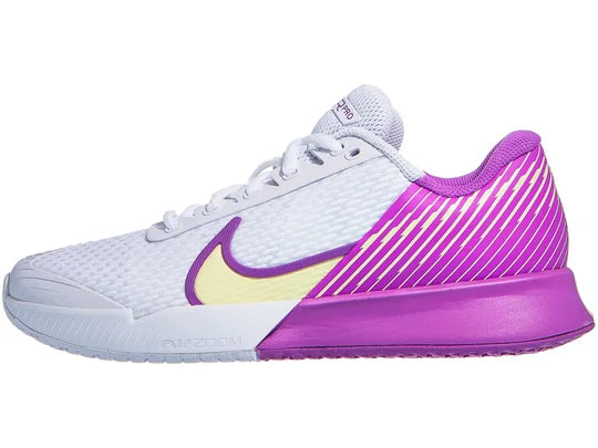 Nike Vapor Pro 2 White/Citron/Earth Women's Tennis Shoes - 2023 NEW ARRIVAL