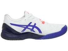 Load image into Gallery viewer, Asics Gel Resolution 8 White/Blue Men&#39;s &amp; Women&#39;s Tennis Shoes - NEW ARRIVAL

