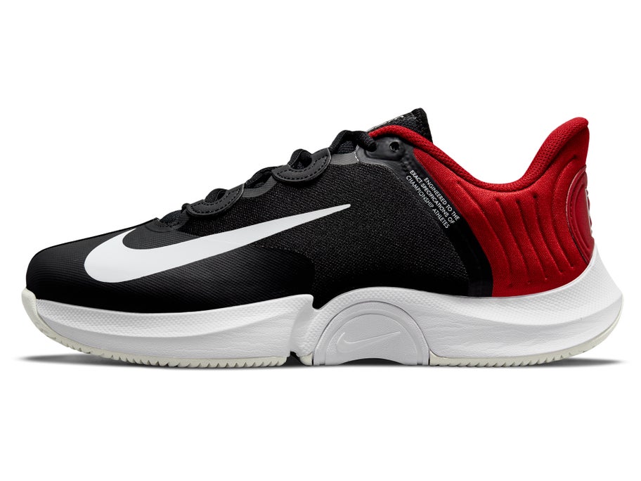 Nike Air Zoom GP Turbo Black/White/Red Men's Tennis Shoes - NEW ARRIVAL