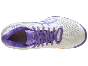 Asics Solution Speed FF 2 White/Amethyst Women's Tennis Shoes - 2023 NEW ARRIVAL