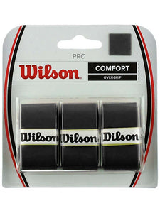 Wilson Pro Overgrip 3 Pack (Black Color)