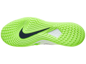 Nike Air Zoom Vapor Cage 4 Rafa White/Lime Men Shoe - NEW ARRIVAL