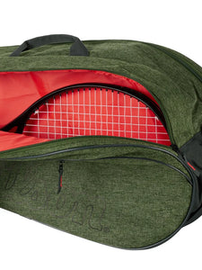 Wilson Team 6-Pack Bag (Heather Green or Heather Grey) - 2023 NEW ARRIVAL