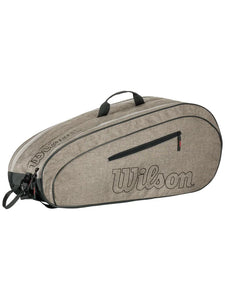 Wilson Team Tennis Backpack - Heather Green & Grey For 2 Rackets + Gear