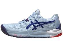 Load image into Gallery viewer, Asics Gel Resolution 8 Sky/Dive Blue Women&#39;s Tennis Shoes - 2022 NEW ARRIVAL
