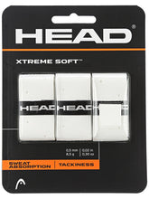 Load image into Gallery viewer, Head XtremeSoft Overgrips 3 Pack (White color or Fluorescent Yellow)
