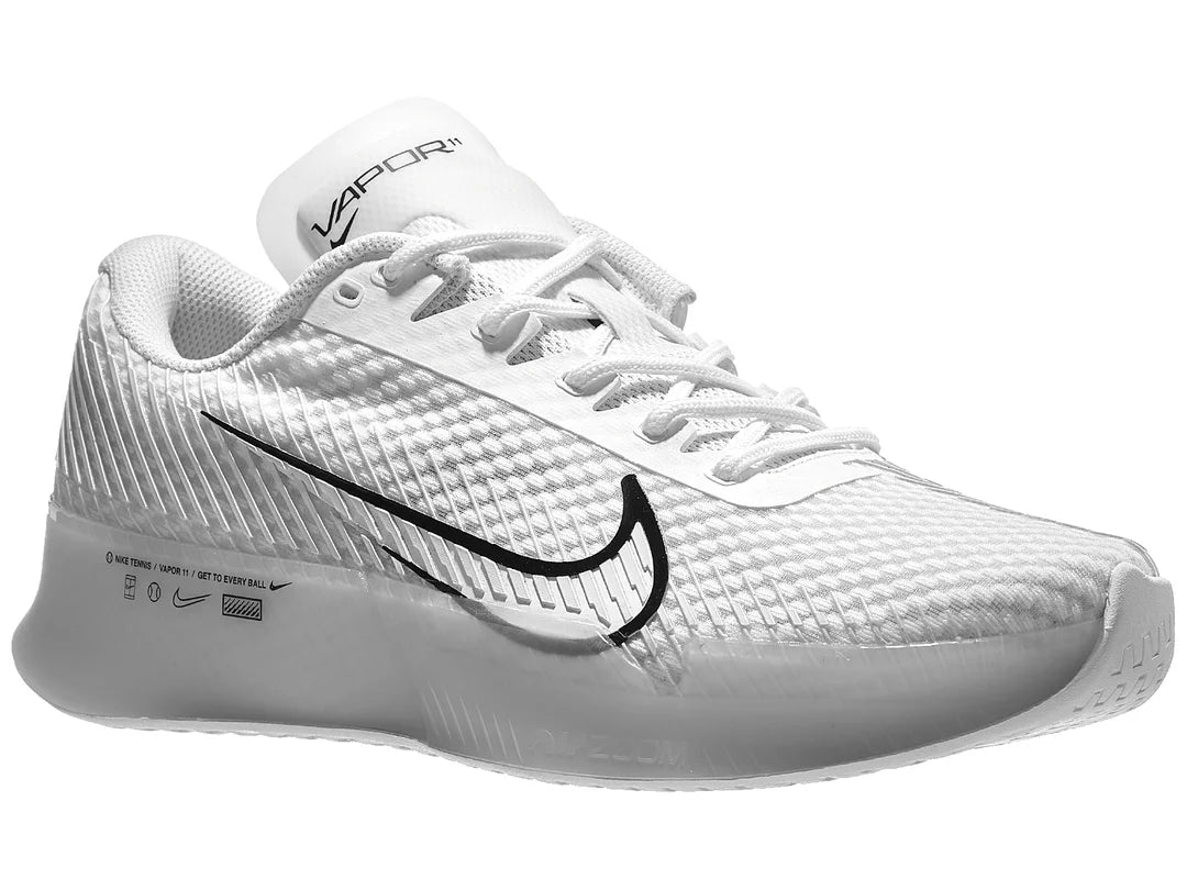 Nike Zoom Vapor 11 White/Black Men's Tennis Shoes 2022 NEW ARRIVAL