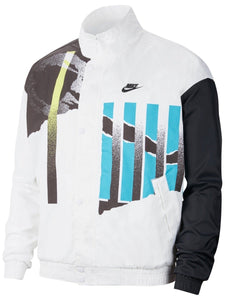 Nike Men's Challenge Court Jacket (White/Black/Neo Teal/Black)