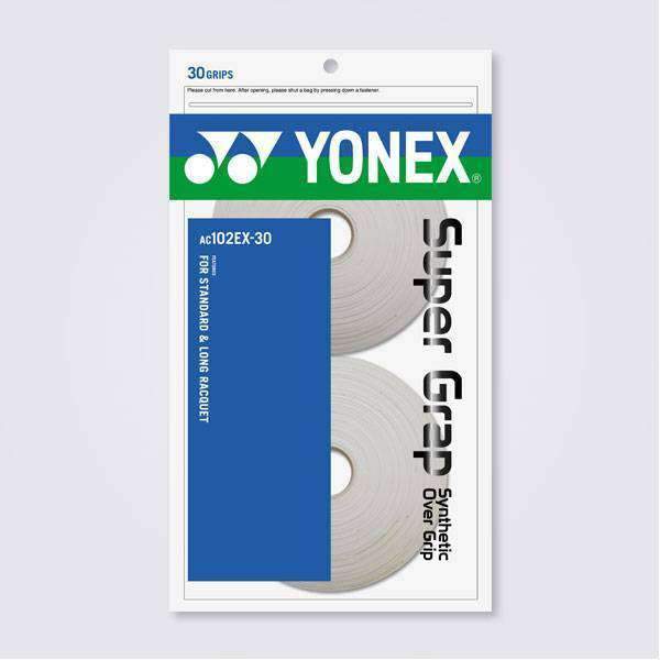 Yonex Super Grap Overgrip - 30 pack (White)